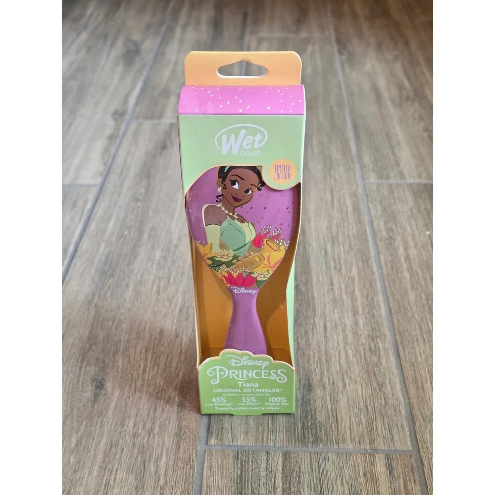 Wet Brush Disney Princess Tiana Original Detangler Hair Brush Limited Edition